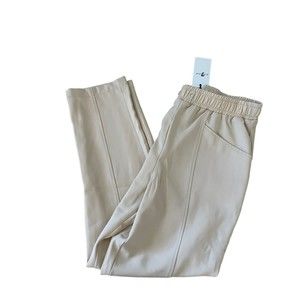7 For All‎ Mankind Ivory Pull On Trousers Size Medium NWT